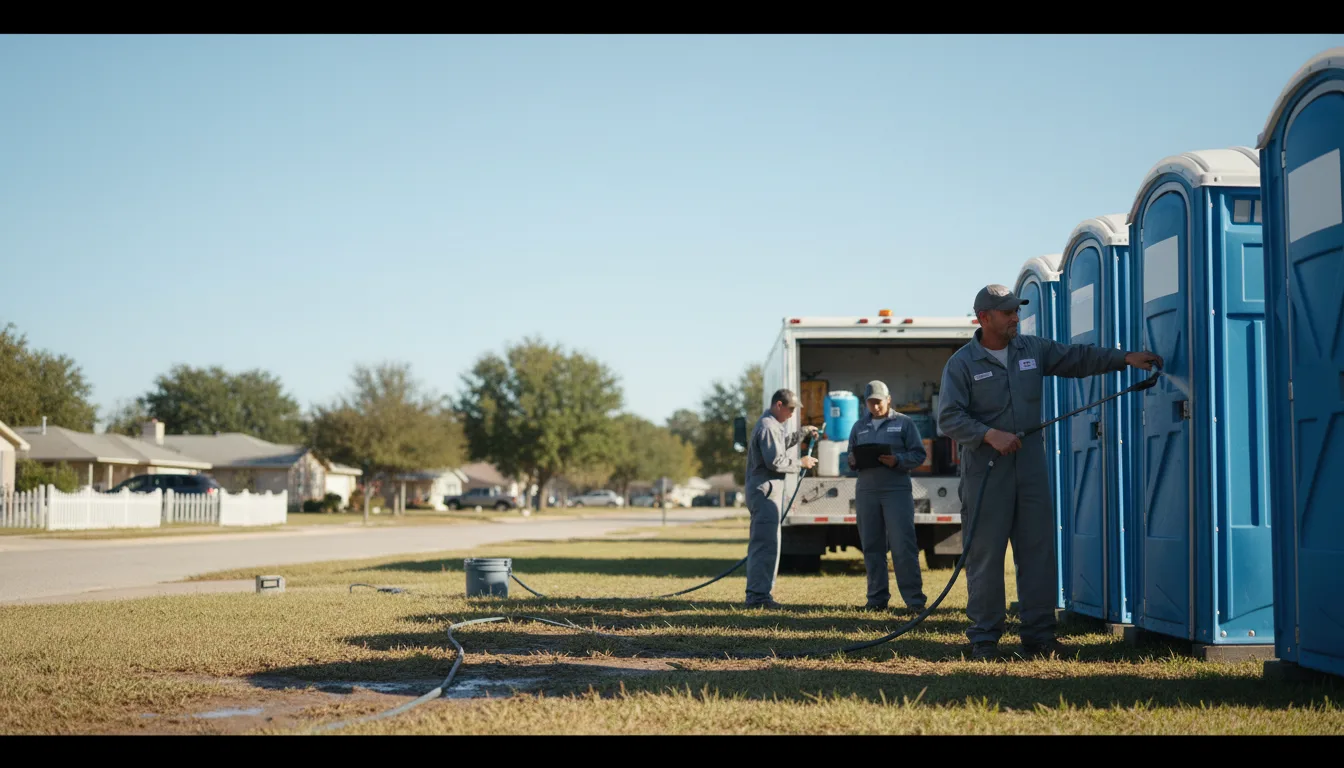 Long-Term Portable Toilet Rental in Strawn, TX near me